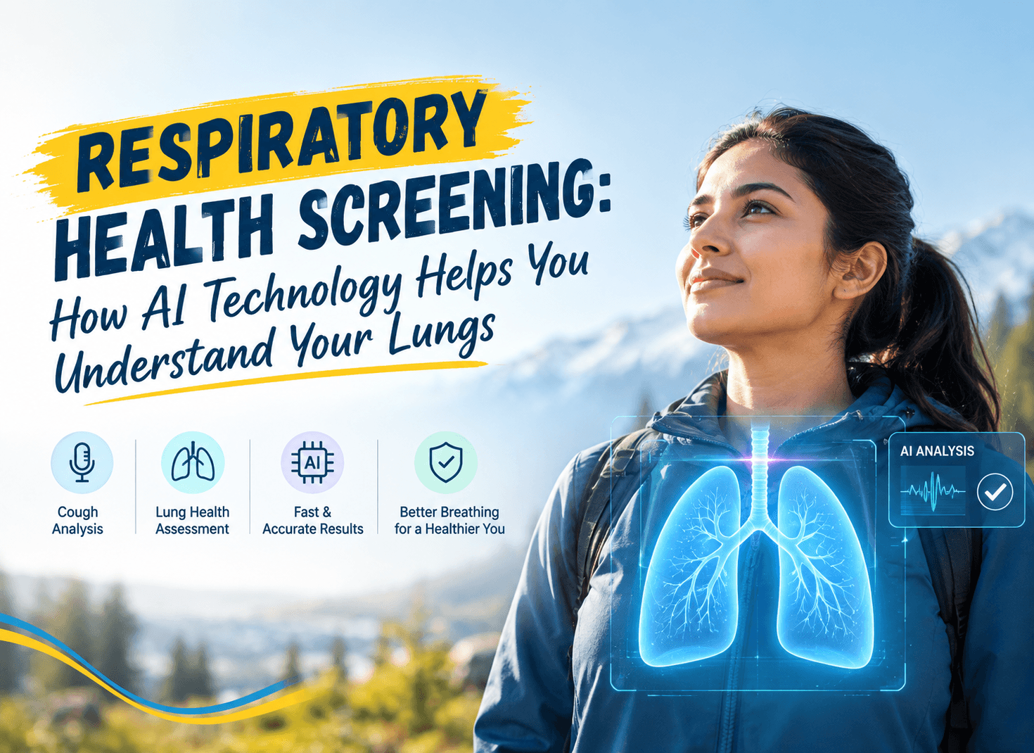 Cover image for Respiratory Health Screening: How AI Technology Helps You Understand Your Lungs...