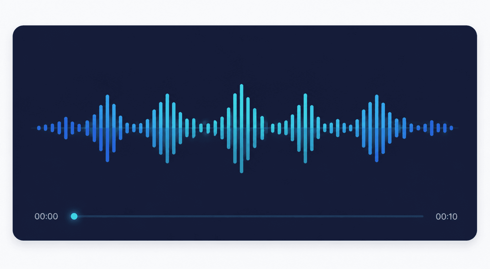 Waveform illustration representing lung sound analysis